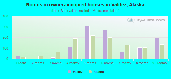 Rooms in owner-occupied houses in Valdez, Alaska