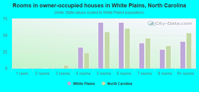 Rooms in owner-occupied houses in White Plains, North Carolina