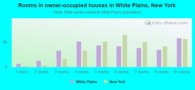 Rooms in owner-occupied houses in White Plains, New York