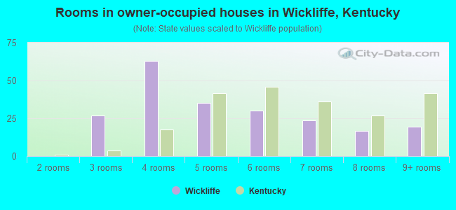 Rooms in owner-occupied houses in Wickliffe, Kentucky