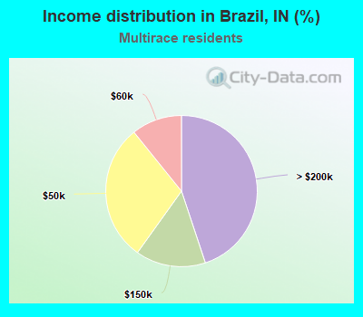 Income distribution in Brazil, IN (%)