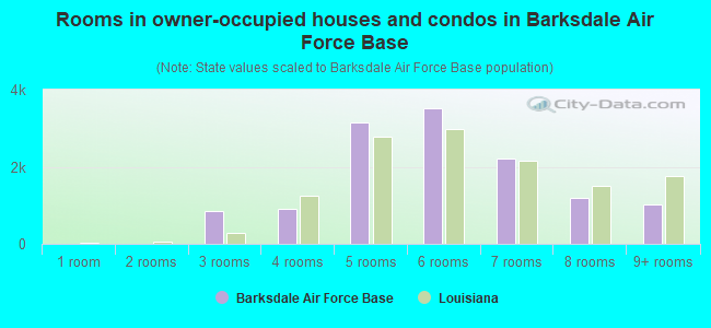 Rooms in owner-occupied houses and condos in Barksdale Air Force Base