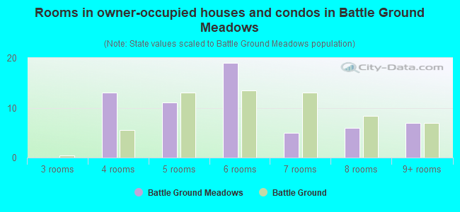 Rooms in owner-occupied houses and condos in Battle Ground Meadows