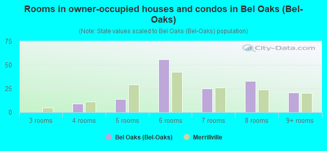 Rooms in owner-occupied houses and condos in Bel Oaks (Bel-Oaks)