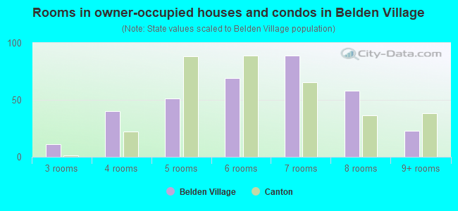 Rooms in owner-occupied houses and condos in Belden Village