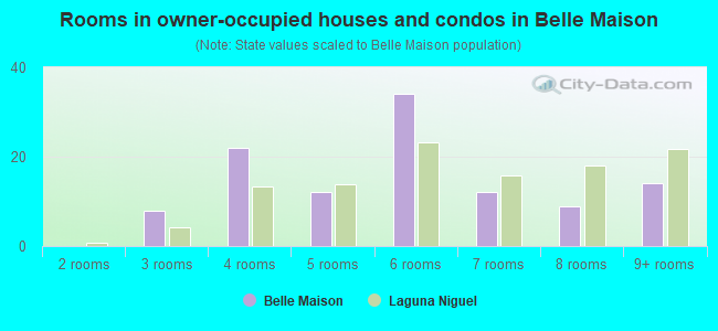 Rooms in owner-occupied houses and condos in Belle Maison