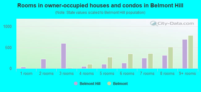 Rooms in owner-occupied houses and condos in Belmont Hill