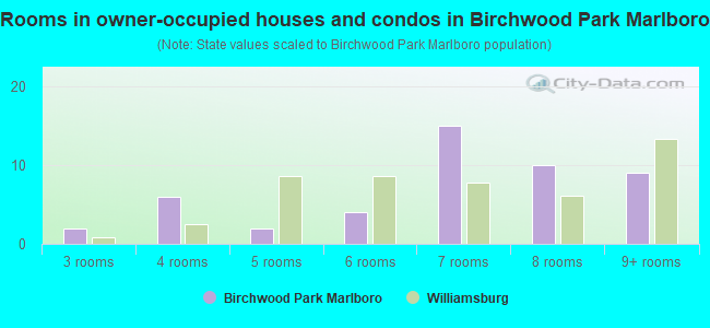 Rooms in owner-occupied houses and condos in Birchwood Park  Marlboro