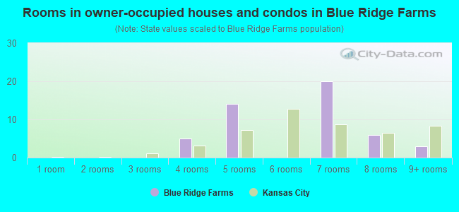 Rooms in owner-occupied houses and condos in Blue Ridge Farms