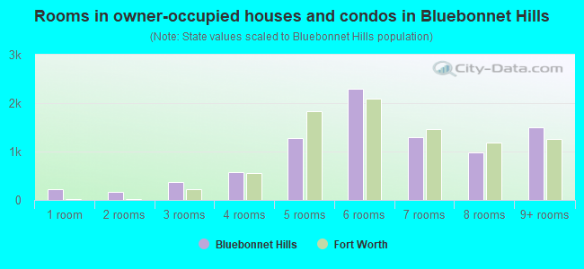 Rooms in owner-occupied houses and condos in Bluebonnet Hills