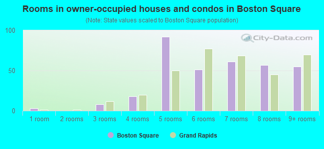 Rooms in owner-occupied houses and condos in Boston Square