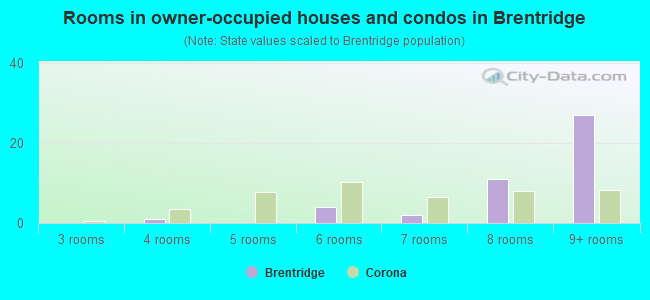 Rooms in owner-occupied houses and condos in Brentridge