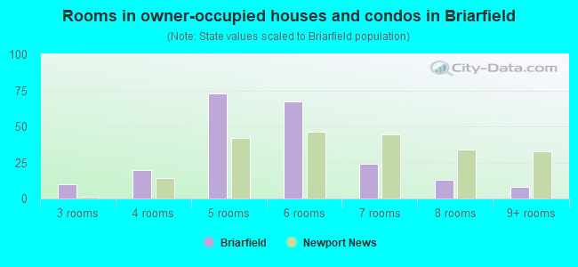 Rooms in owner-occupied houses and condos in Briarfield