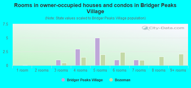 Rooms in owner-occupied houses and condos in Bridger Peaks Village