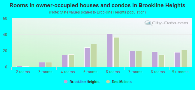 Rooms in owner-occupied houses and condos in Brookline Heights