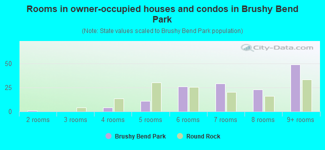 Rooms in owner-occupied houses and condos in Brushy Bend Park