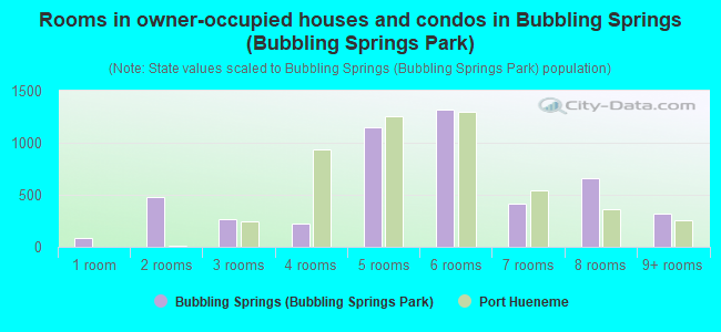 Rooms in owner-occupied houses and condos in Bubbling Springs (Bubbling Springs Park)