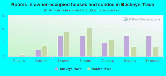 Rooms in owner-occupied houses and condos in Buckeye Trace