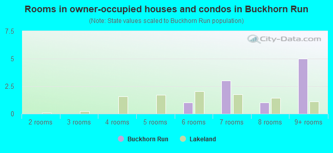 Rooms in owner-occupied houses and condos in Buckhorn Run