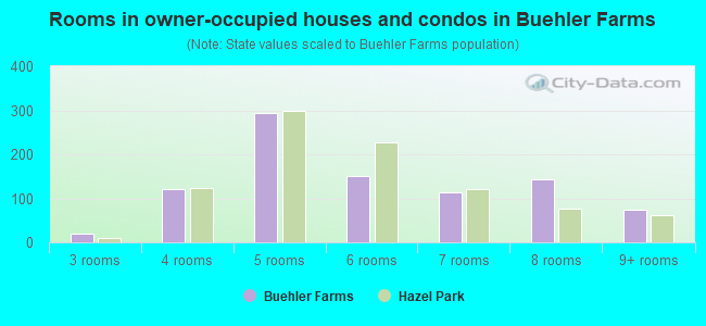 Rooms in owner-occupied houses and condos in Buehler Farms
