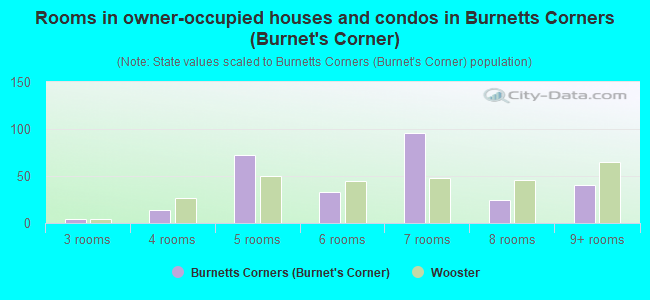 Rooms in owner-occupied houses and condos in Burnetts Corners (Burnet's Corner)