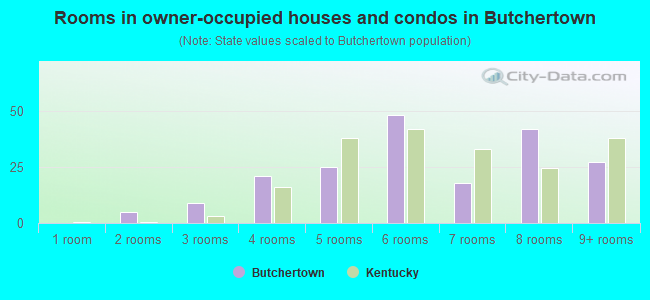 Rooms in owner-occupied houses and condos in Butchertown