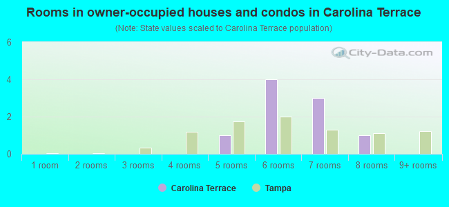 Rooms in owner-occupied houses and condos in Carolina Terrace