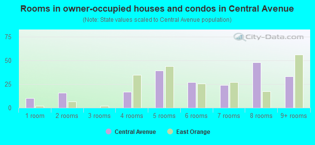 Rooms in owner-occupied houses and condos in Central Avenue