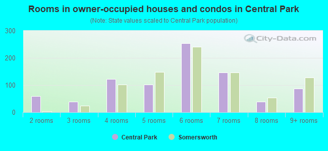 Rooms in owner-occupied houses and condos in Central Park