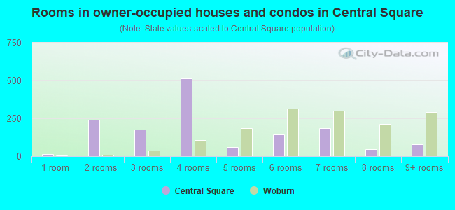 Rooms in owner-occupied houses and condos in Central Square