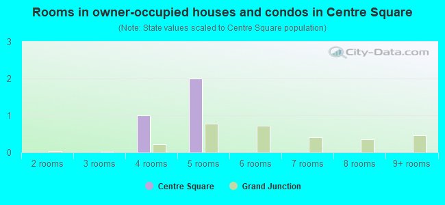 Rooms in owner-occupied houses and condos in Centre Square