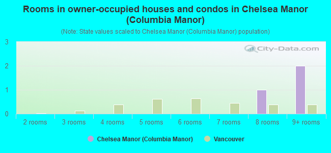Rooms in owner-occupied houses and condos in Chelsea Manor (Columbia Manor)
