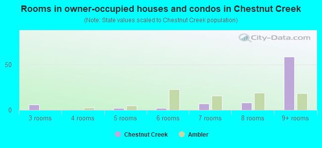 Rooms in owner-occupied houses and condos in Chestnut Creek
