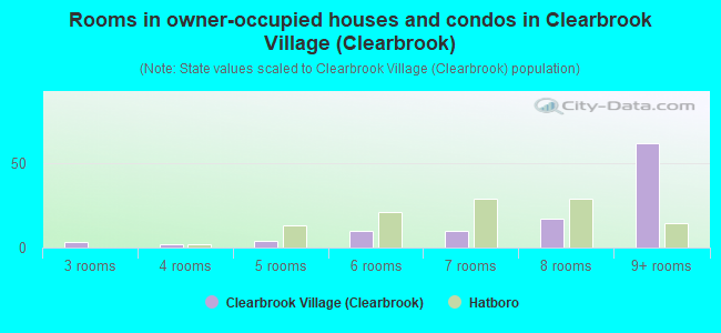 Rooms in owner-occupied houses and condos in Clearbrook Village (Clearbrook)