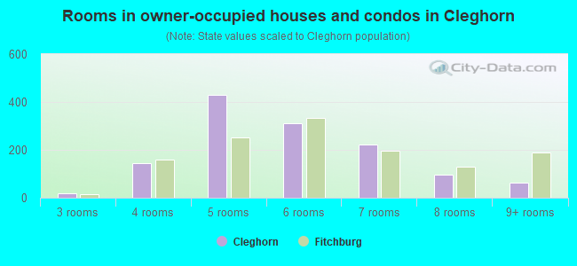 Rooms in owner-occupied houses and condos in Cleghorn