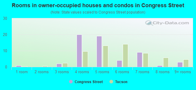 Rooms in owner-occupied houses and condos in Congress Street