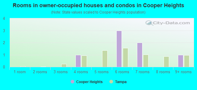 Rooms in owner-occupied houses and condos in Cooper Heights