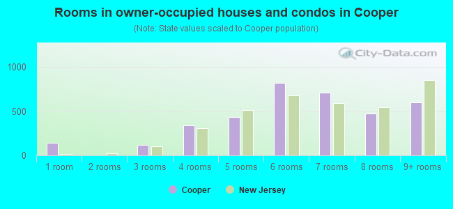Rooms in owner-occupied houses and condos in Cooper