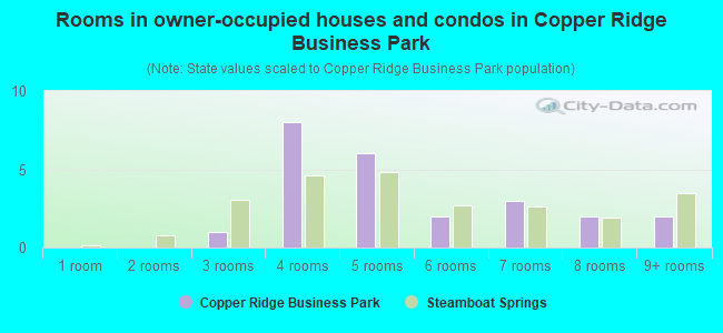 Rooms in owner-occupied houses and condos in Copper Ridge Business Park