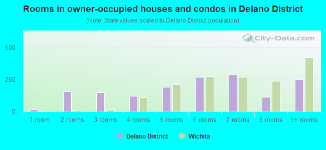 Rooms in owner-occupied houses and condos in Delano District
