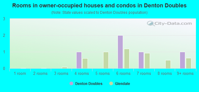 Rooms in owner-occupied houses and condos in Denton Doubles