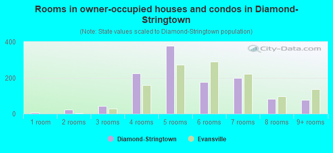 Rooms in owner-occupied houses and condos in Diamond-Stringtown