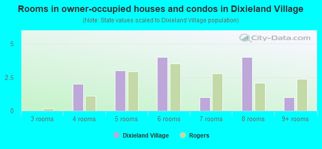 Rooms in owner-occupied houses and condos in Dixieland Village