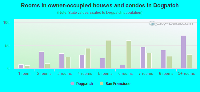Rooms in owner-occupied houses and condos in Dogpatch