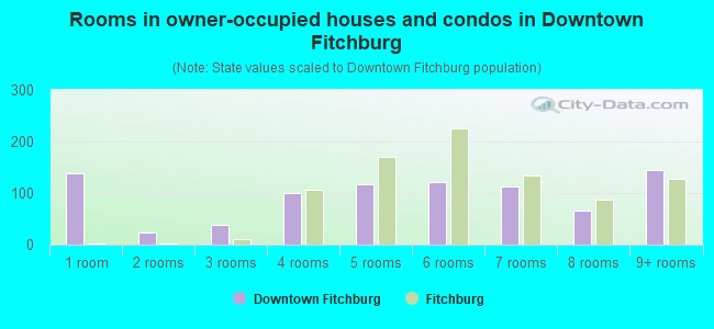 Rooms in owner-occupied houses and condos in Downtown Fitchburg
