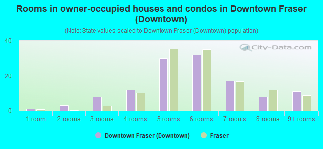 Rooms in owner-occupied houses and condos in Downtown Fraser (Downtown)