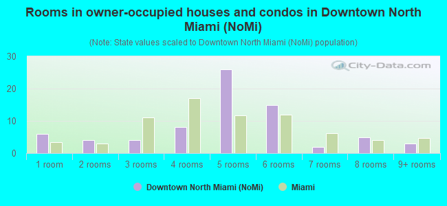 Rooms in owner-occupied houses and condos in Downtown North Miami (NoMi)