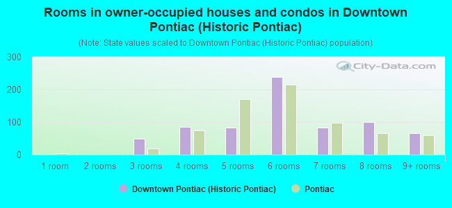 Rooms in owner-occupied houses and condos in Downtown Pontiac (Historic Pontiac)