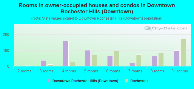 Rooms in owner-occupied houses and condos in Downtown Rochester Hills (Downtown)