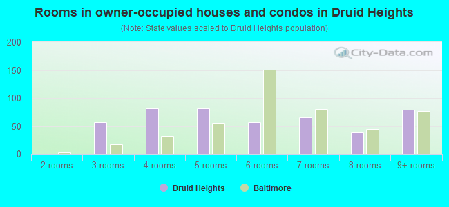Rooms in owner-occupied houses and condos in Druid Heights